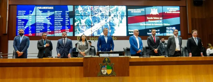 Sessão solene em homenagem ao ‘Dia Nacional do Advogado Público’