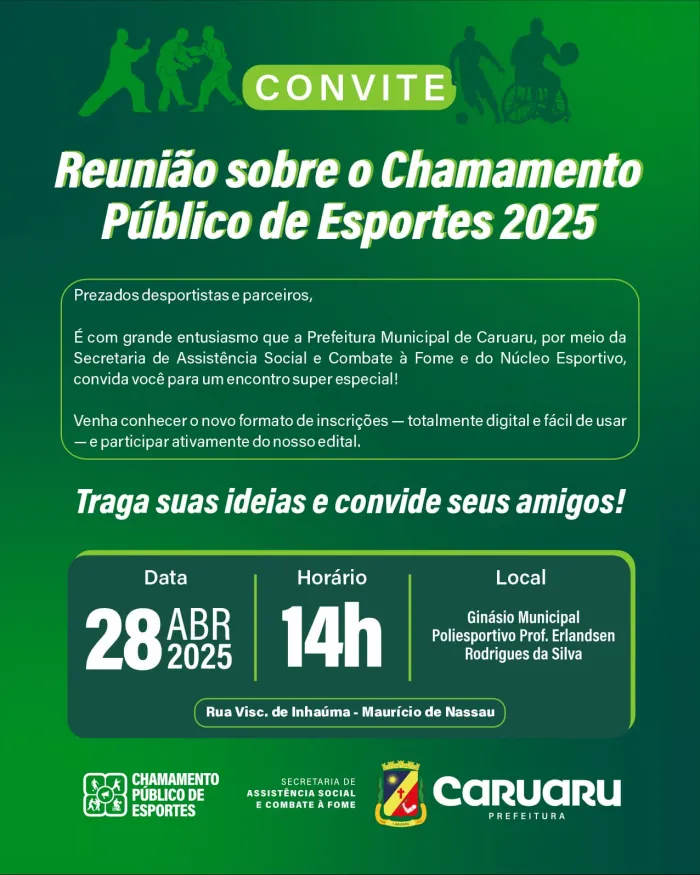 Foto: Reprodução/Prefeitura de Caruaru - PE