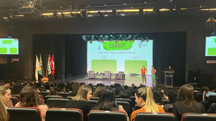 Cerest participa de evento sobre prevenção de acidentes de trabalho