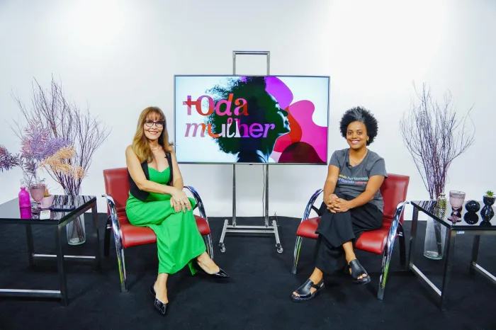 Professora Diane Pereira Sousa conversou com a jornalista Márcia Carvalho, no programa ‘Toda Mulher’