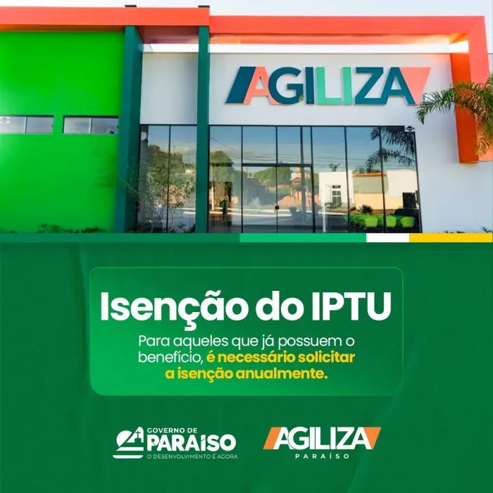 Contribuintes devem ficar atentos para solicitação de isenção do IPTU 2025