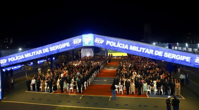 Evento celebrou ascensão profissional de policiais promovidos por critérios de antiguidade ou merecimento / Foto: Jorge Henrique