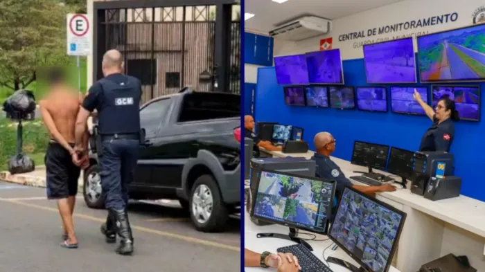 Câmeras da flagram mais um caso de tráfico no Centro; jovem é preso