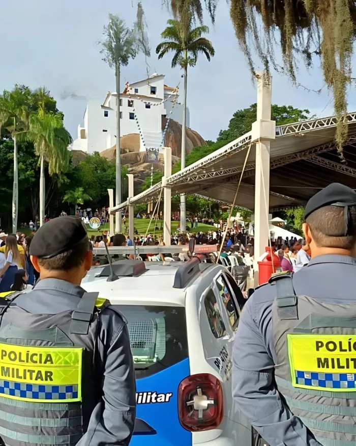 4º Batalhão garante a segurança durante Festa da Penha 2025