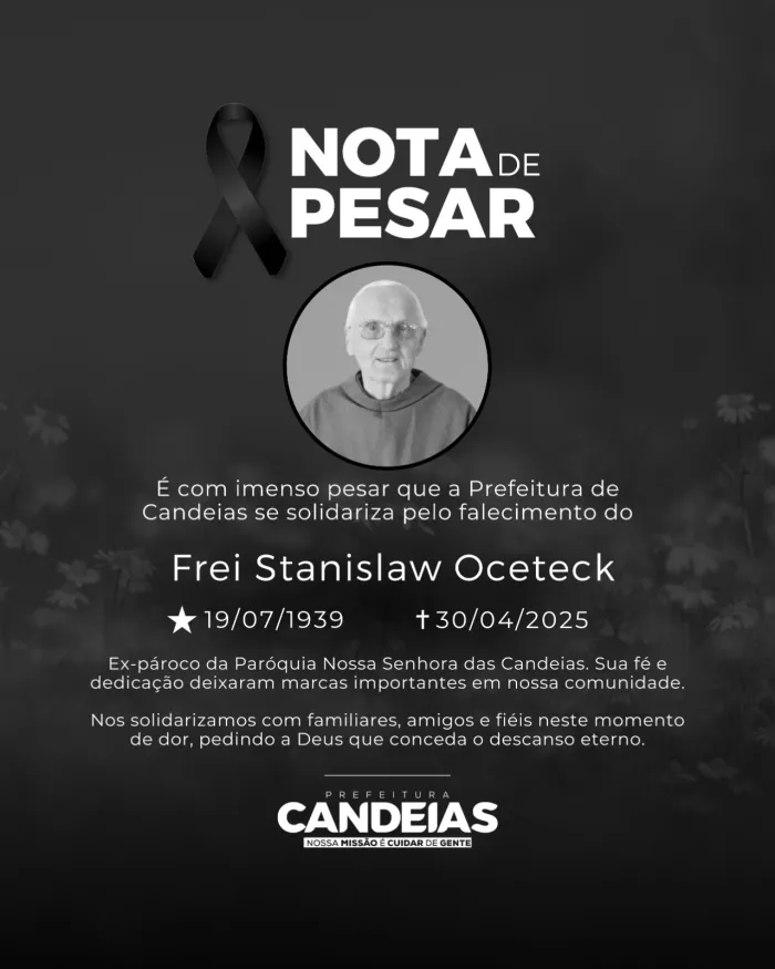 NOTA DE PESAR