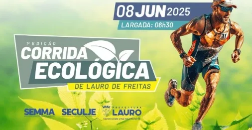 1ª edição da Corrida Ecológica de Lauro de Freitas está com inscrições abertas