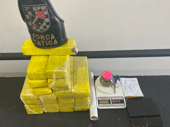 Polícia Militar em Três Lagoas apreende Drogas e prende autor de Tráfico