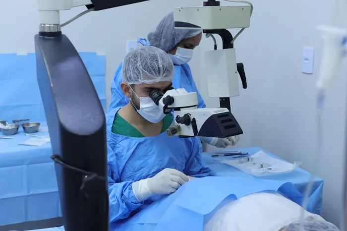 Cuidar dos Olhos: Governo do Estado realiza cirurgias de catarata e pterígio em Barra do Corda