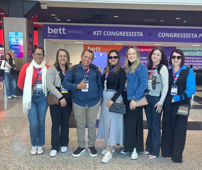 Diretores de Escolas Municipais de Paraíso participam do maior evento de educação e tecnologia da América Latina