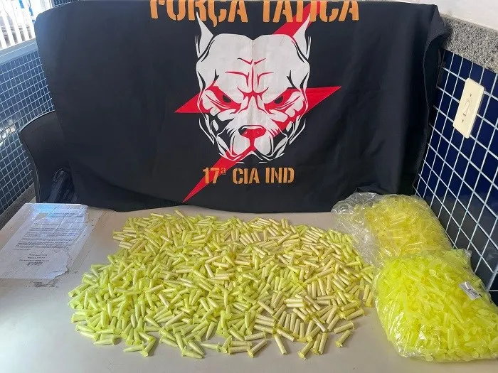 Força Tática da 17ª Cia Independente apreende drogas em Vila Velha