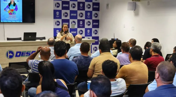 Deso realiza encontro de acolhimento para colaboradores impactados pela reestruturação organizacional// Fotos: Ascom// Deso