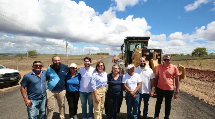 Visita às obras da Rodovia SE-175. Foto: Reinaldo Moura