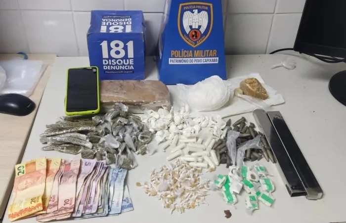 Ações do 6º Batalhão resultam em apreensão de arma de fogo e drogas na Serra