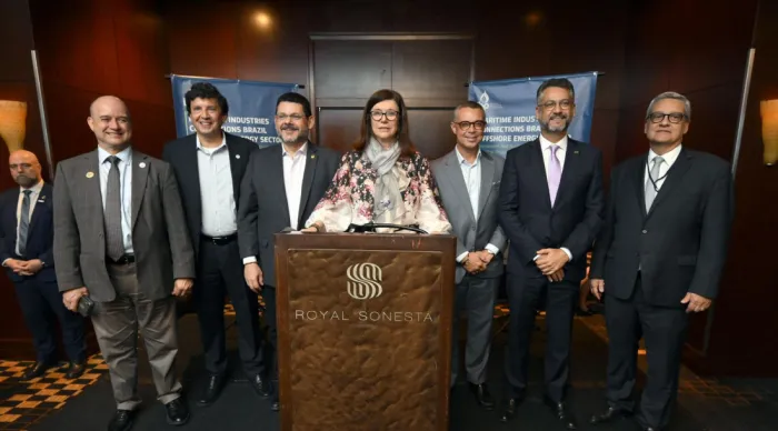 Comitiva sergipana em feira nos EUA se reúne com diretores da Petrobras para discutir retomada da Fafen e projeto Seap / Foto: Secom Governo de Sergipe