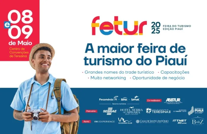 Fetur Piauí tem início nesta quinta (08) com foco em turismo sustentável e negócios