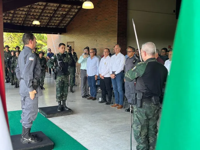 BPMA realiza solenidade de Passagem de Comando