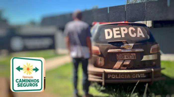 Operação Caminhos Seguros: Polícia Civil cumpre mandado de prisão preventiva em Bela Vista, por estupro de vulnerável