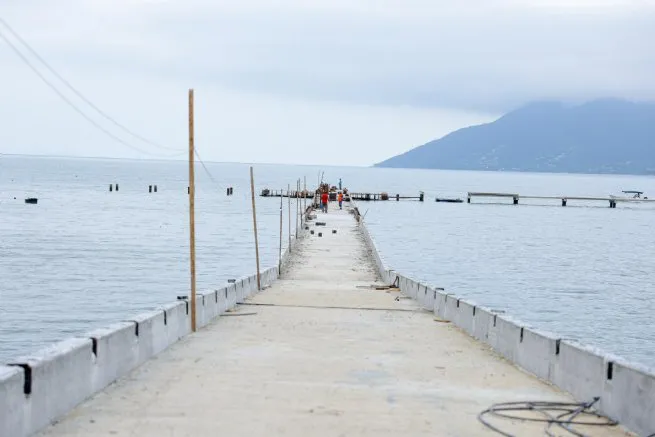 Centro de Apoio ao Turismo Náutico, à Pesca e às Comunidades Caiçaras entra em fase final de obras