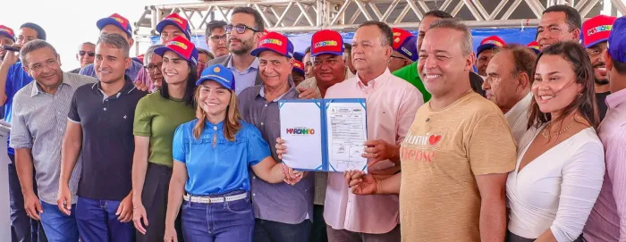 Iracema Vale participa do lançamento da duplicação da MA-204