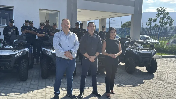 GCM recebe novos quadriciclos para reforço do patrulhamento nas praias de Bertioga