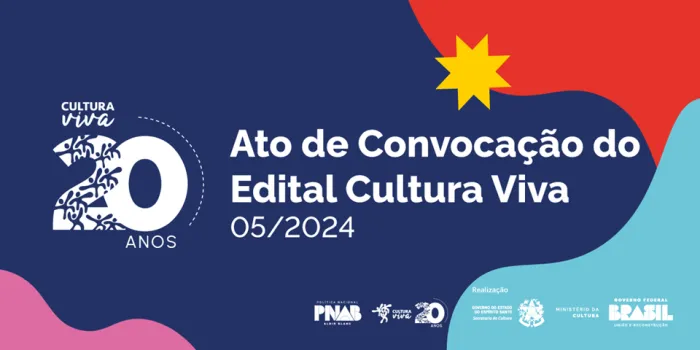 Cultura Viva: Secult divulga resultado final do Edital 005 - Trajetórias para Pontos de Cultura