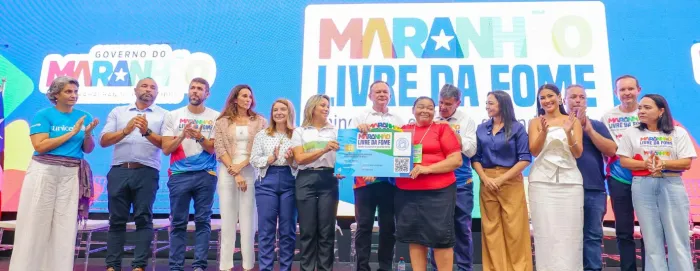 Lançamento oficial do programa Maranhão Livre da Fome, promovido pelo Governo do Estado