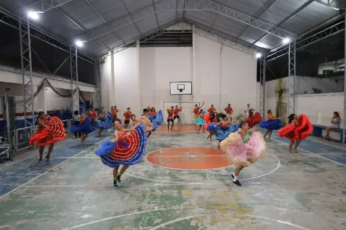 Festejo Junino: Gigantes do Norte Mirim e Adulto vão homenagear Círio de Nazaré e Capim Dourado