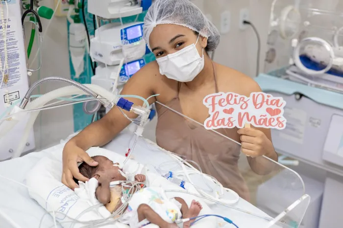 “Meu filho mudou a minha vida”, diz paciente assistida na Maternidade Humberto Coutinho