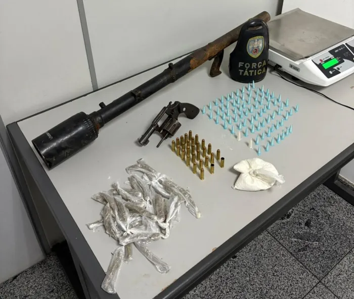 Força Tática da 17ª Cia Independente apreende armas de fogo em Vila Velha