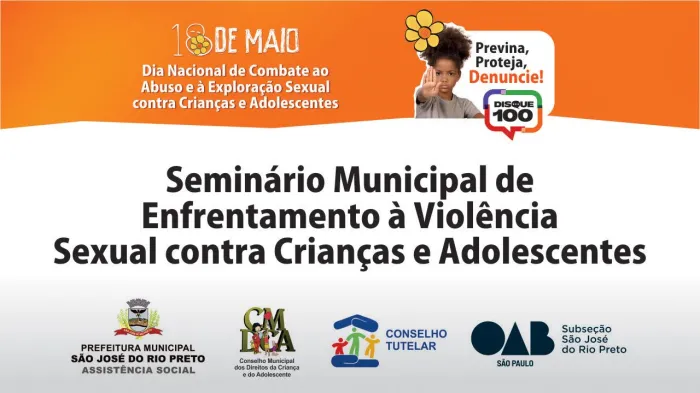 Seminário debate violência sexual contra crianças e adolescentes