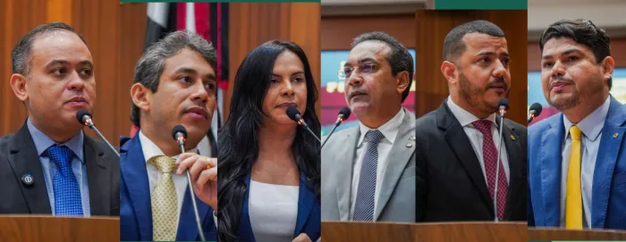 Deputados Catulé Júnior, Osmar Filho, Ana do Gás, Júnior Cascaria, Pará Figueiredo e Guilherme Paz falaram sobre o programa ‘Maranhão Livre da Fome'