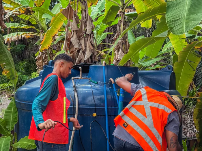 Obras de requalificação do Parque Ecológico seguem a todo vapor