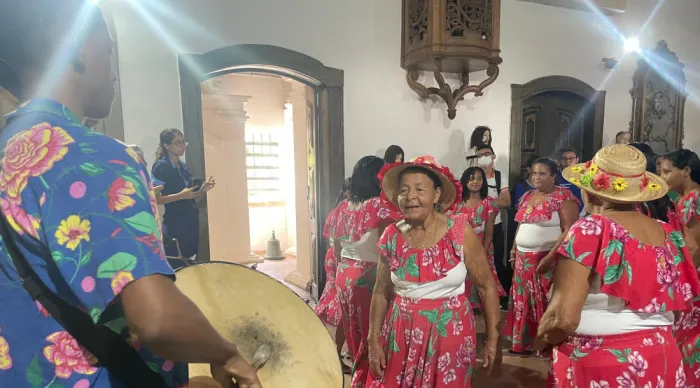 Roda de conversa no Museu de Arte Sacra de São Cristóvão