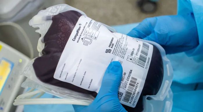 Níveis do estoque no Hemocentro estadual estão em alerta, principalmente nos fatores RH negativos / Foto: Ascom SES