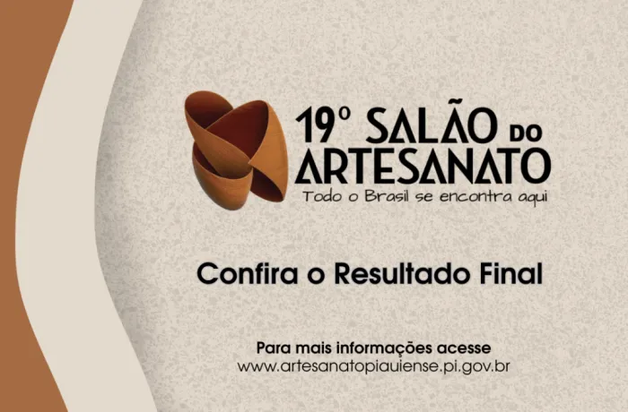 Sudarpi divulga resultado final dos selecionados para participar do 19º Salão de Artesanato de São Paulo – Raízes Brasileiras