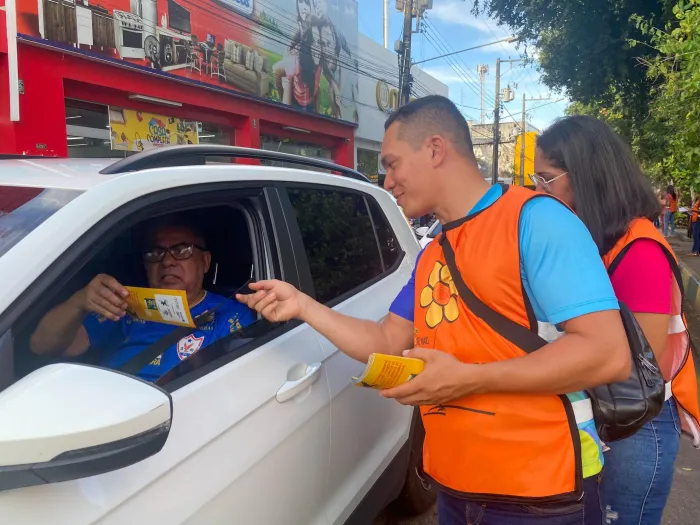 Maio Laranja: Blitz conscientiza sobre combate ao abuso e exploração sexual de crianças e adolescentes