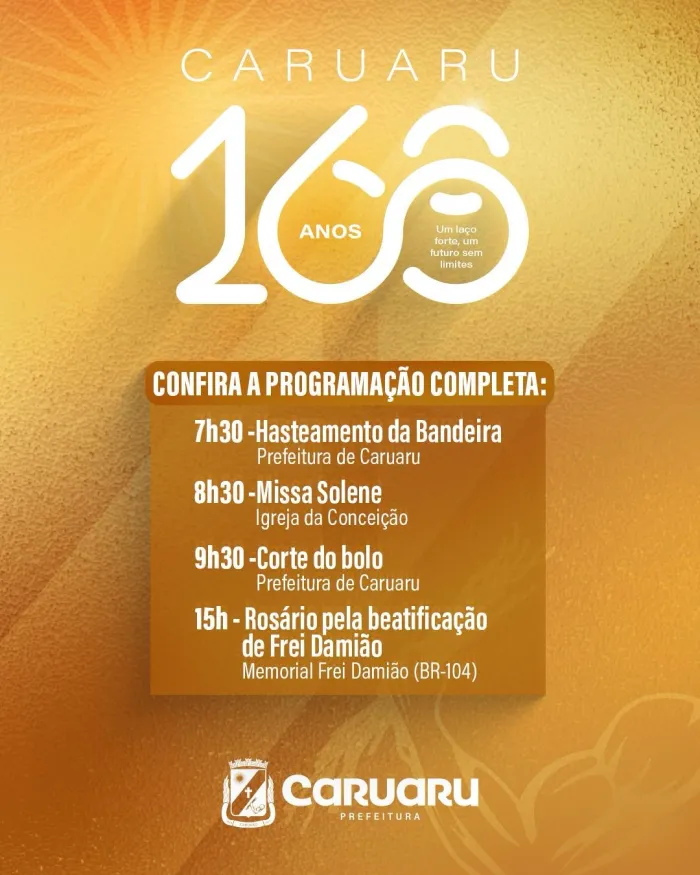 Foto: Reprodução/Prefeitura de Caruaru - PE