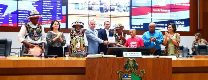 Homenagem da Assembleia ao Boi de Pindaré, sotaque da Baixada