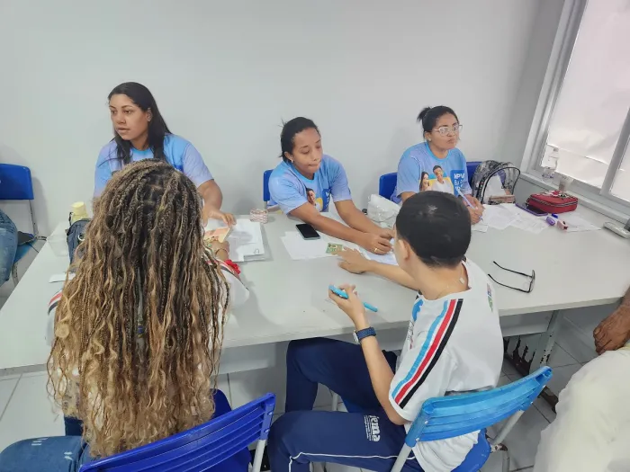 - SES promove vacinação no Iema Pleno do Centro (Foto: Danielle Filgueiras)