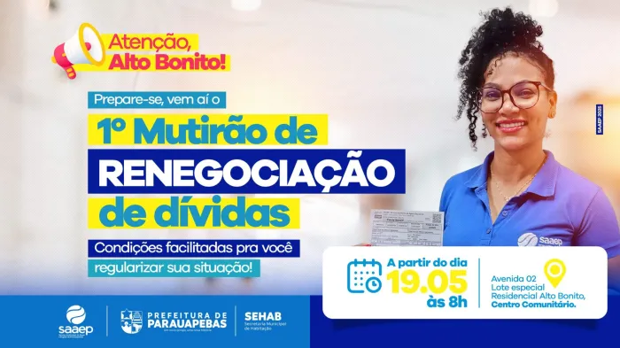 Foto: Reprodução/Prefeitura de Parauapebas - PA