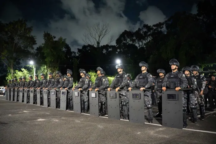 PMES realiza formatura do 12º Curso de Controle de Distúrbios Civis
