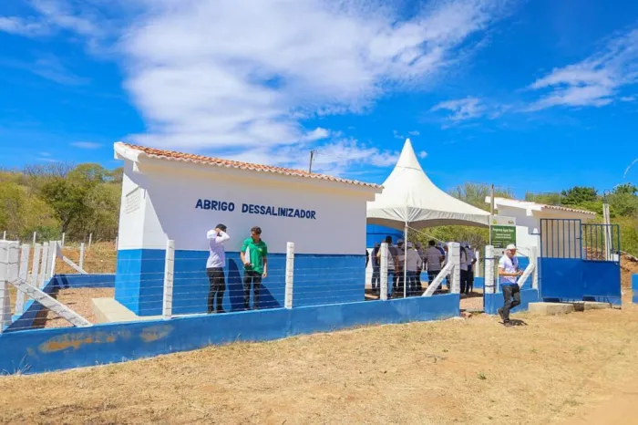 Água potável chega à comunidade de São Julião através do Programa Água Doce