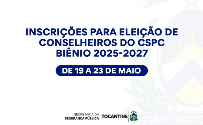 Abertas inscrições para eleição de membros do Conselho Superior da Polícia Civil para o biênio 2025-2027