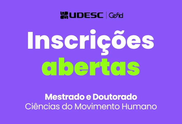 Udesc Cefid abre vagas em Florianópolis para mestrado e doutorado em Ciências do Movimento Humano