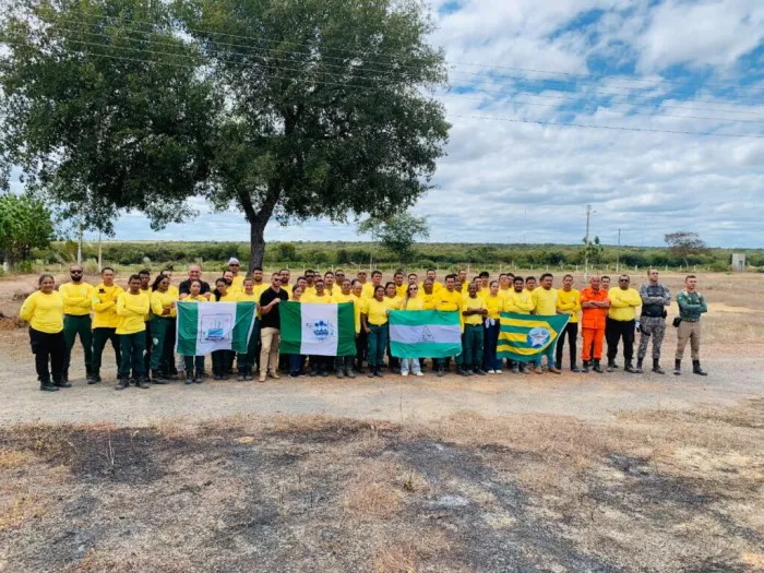 Semarh e Corpo de Bombeiros capacitam mais de 230 brigadistas para combater incêndios florestais no Piauí