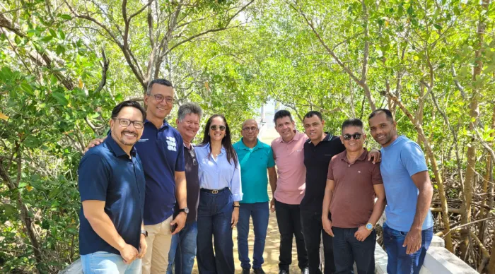 Semac realiza visita técnica na Praia do Saco para execução do projeto da APA Sul