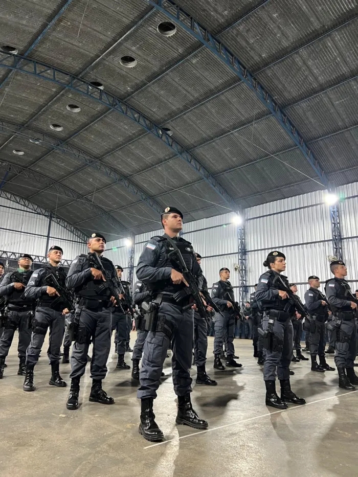 Polícia Militar realiza formatura do I CPAAR do 14º Batalhão
