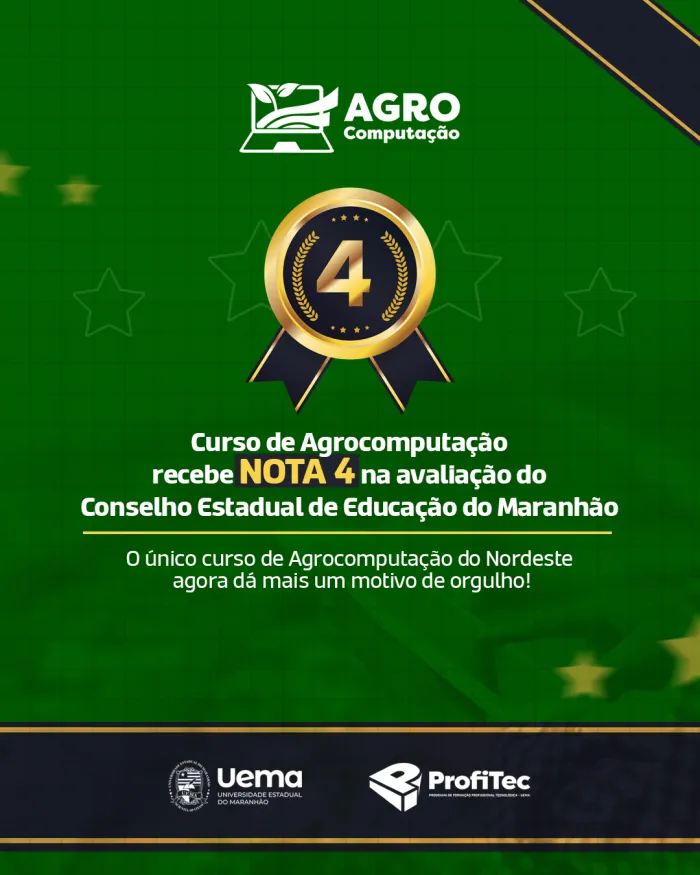 Curso de Agrocomputação do ProfiTec/Uema recebe nota 4 em avaliação do Conselho Estadual de Educação