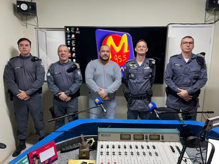 Comandante-geral fala sobre segurança em entrevistas no Caparó