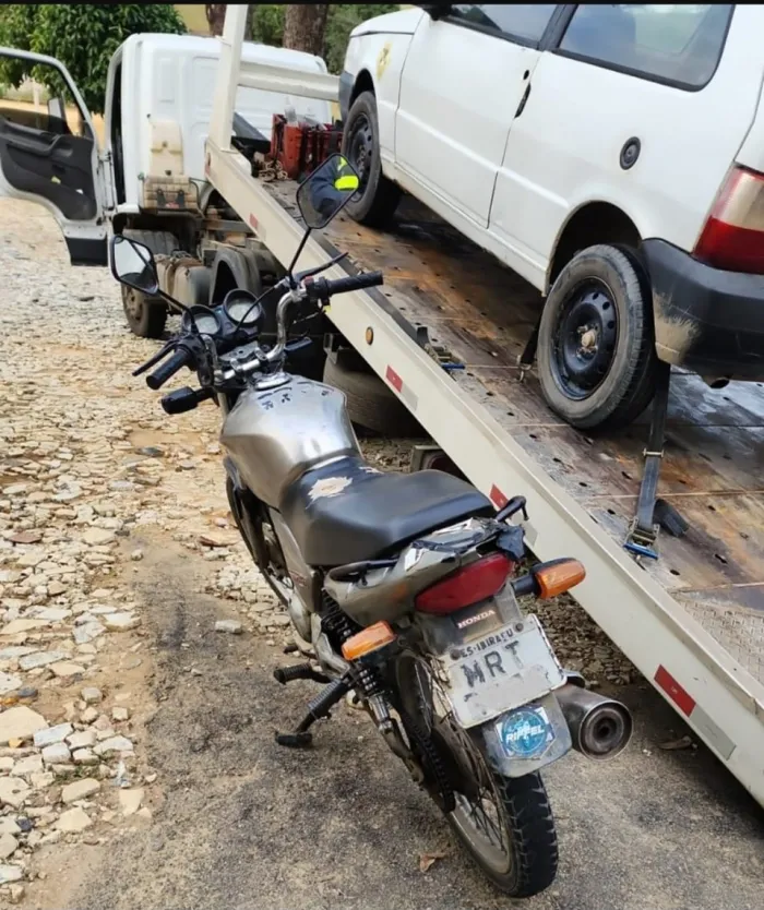 Motocicleta com mais de R$ 205 mil em débitos é localizada com monitoramento do Cerco Inteligente
